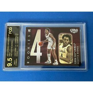 Scottie Barnes RC 2021 Chronicles Draft Picks Gala Rookies Holo #187 Graded 9.5